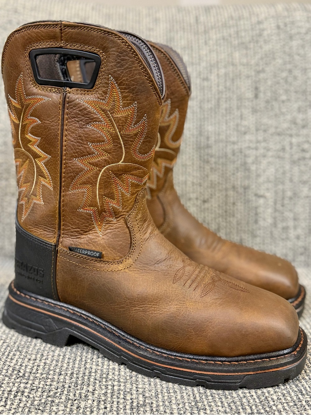 Brazos Milton Composite Toe Waterproof Slip Resistant Work Boots Men’s 10.5D